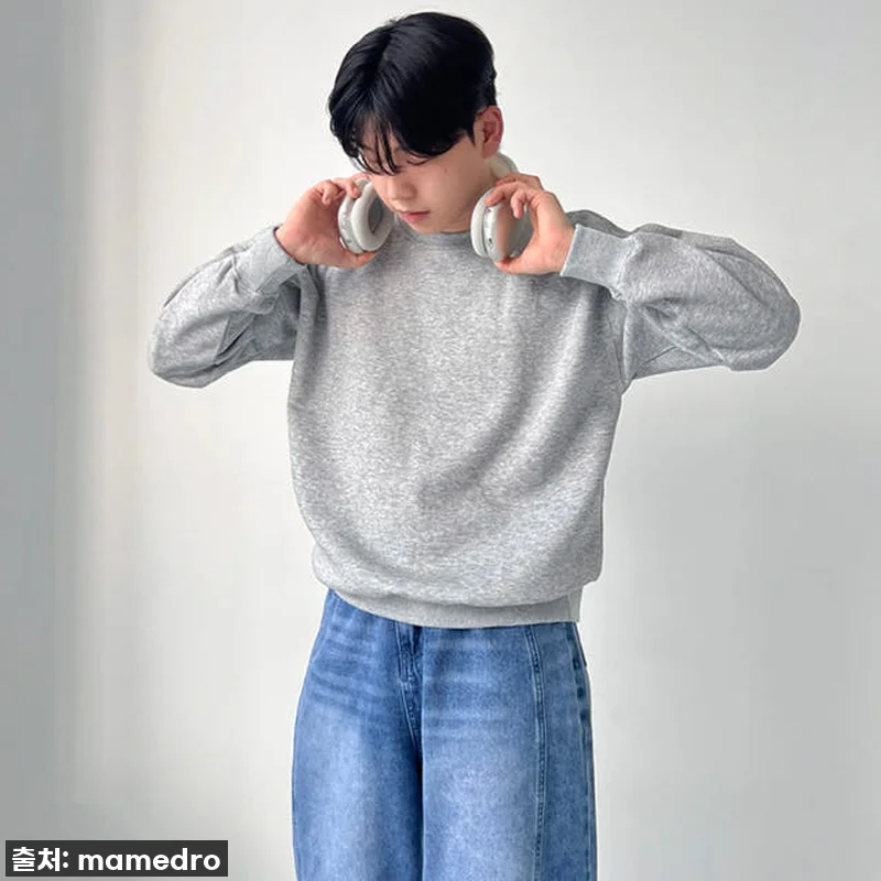 이 가격 실화?! 오버핏 크롭 무지 관련 이미지 1
