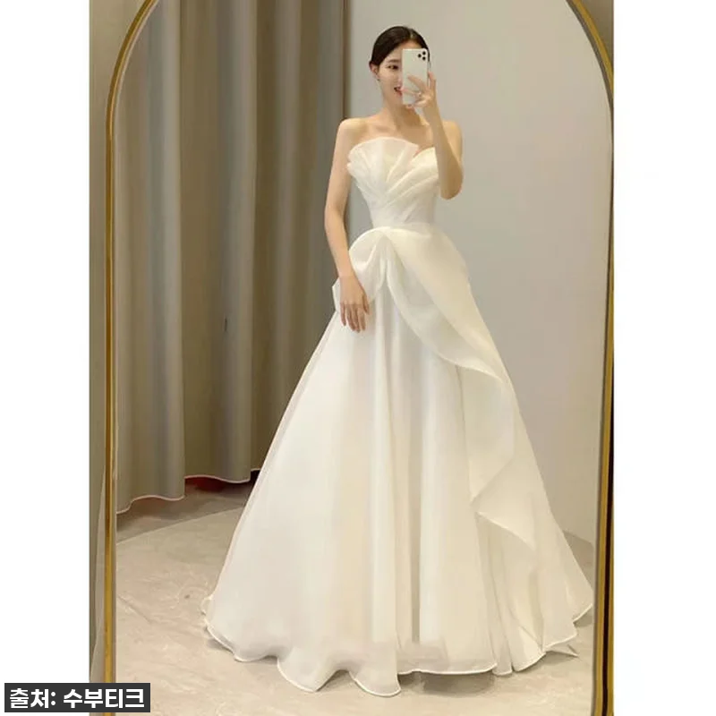 튜브탑 럭셔리 결혼식 여행 웨딩촬영 관련 이미지 2