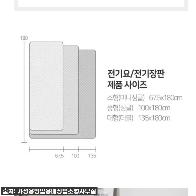 극세사전기요 전자파없는전기장판 대형 관련 이미지 3