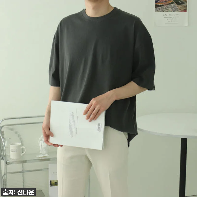 찐후기! 품절임박 '남자반팔티 레이어 관련 이미지 3