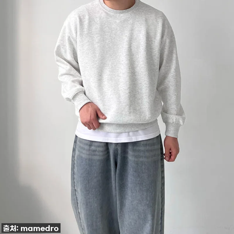이 가격 실화?! 오버핏 크롭 무지 관련 이미지 4