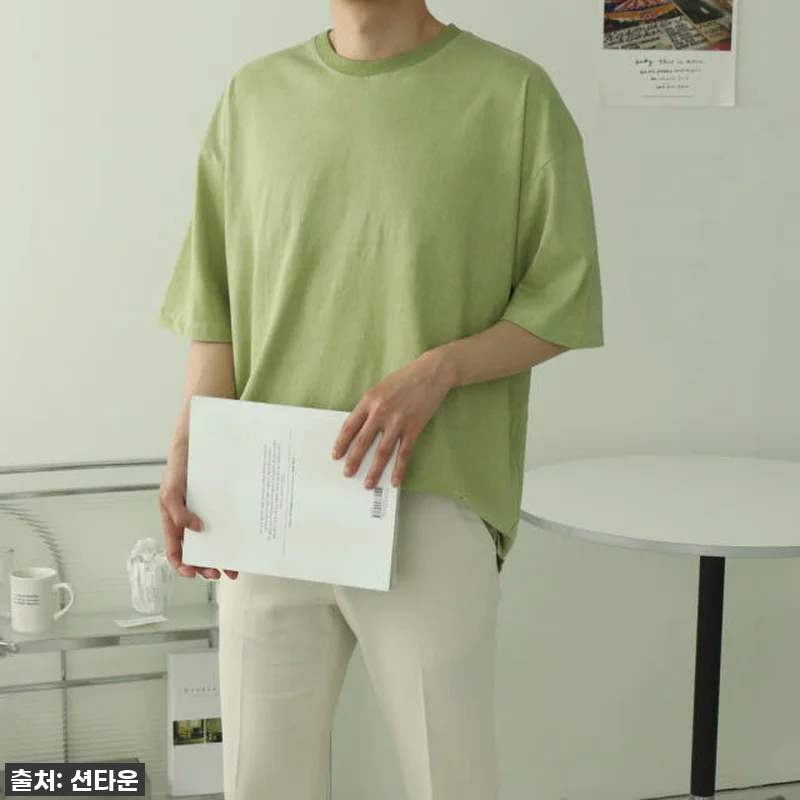 찐후기! 품절임박 '남자반팔티 레이어 관련 이미지 4