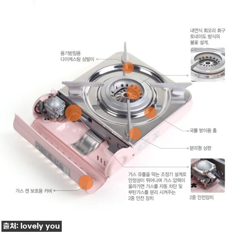 이 화력 실화? 핑크블로썸 캠핑버너, 관련 이미지 5