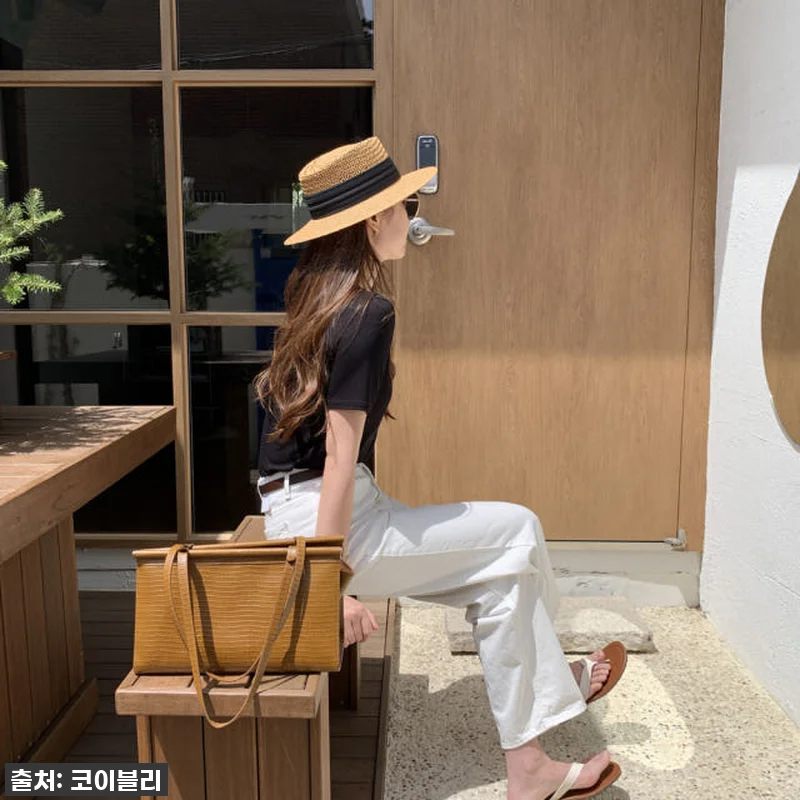 하이웨스트 코튼 세미 와이드팬츠, 역 관련 이미지 5