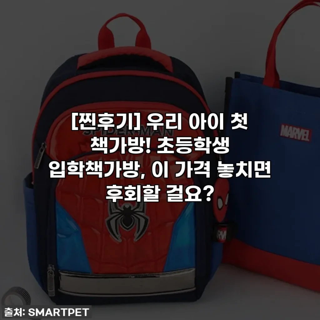 [찐후기] 우리 아이 첫 책가방! 초등학생 입학책가방, 이 가격 놓치면 후회할 걸요?