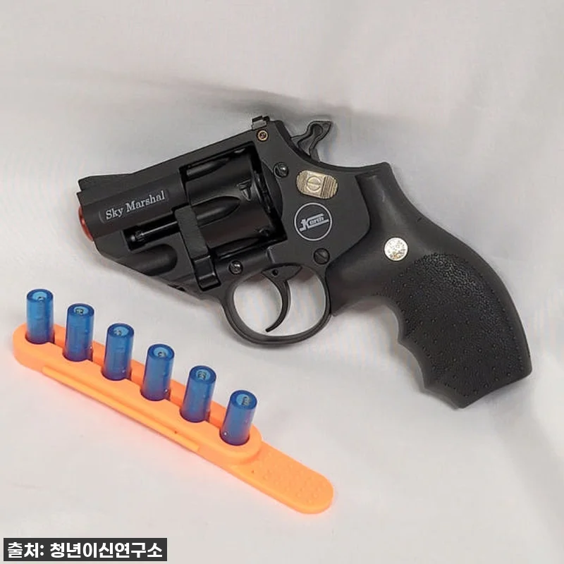 스카이마샬 더블액션 리볼버 너프건 블 관련 이미지 1