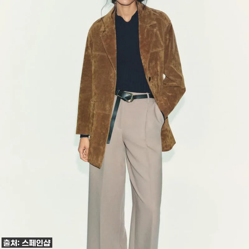 자라 와이드 하이웨이스트 플리츠 벨트 관련 이미지 1