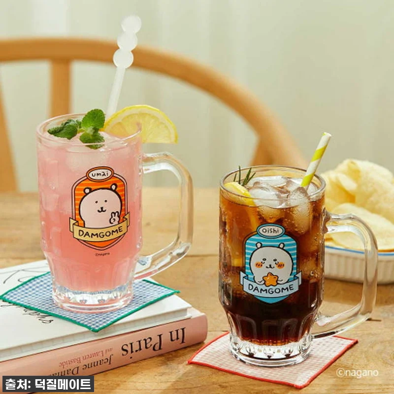 담곰이 하이볼 잔 2P 세트, 품절 관련 이미지 2