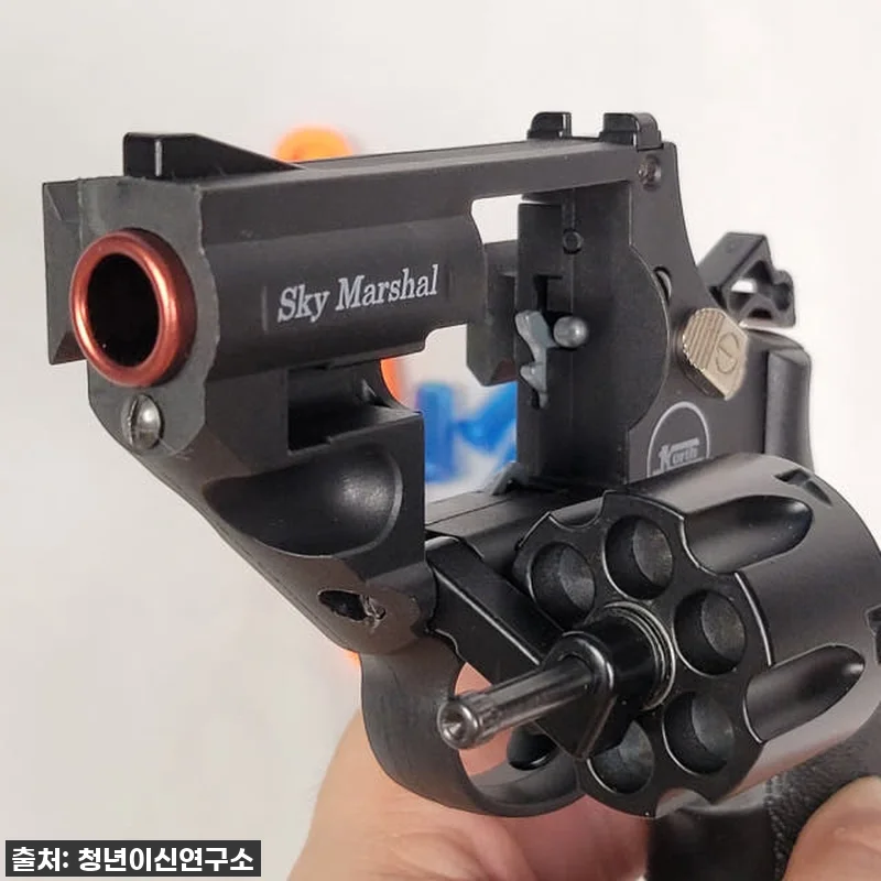 스카이마샬 더블액션 리볼버 너프건 블 관련 이미지 6