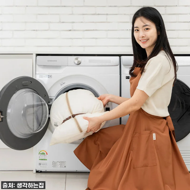 생각하는집 베개세탁 세탁망 빨래망 무 관련 이미지 5