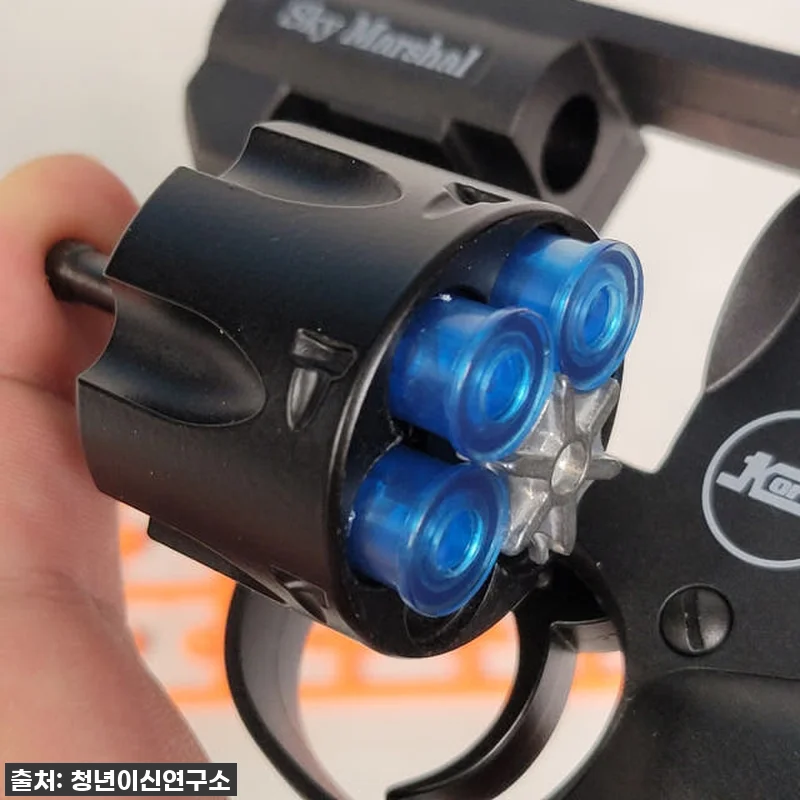스카이마샬 더블액션 리볼버 너프건 블 관련 이미지 7
