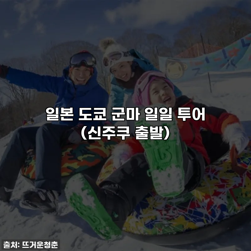 일본 도쿄 군마 일일 투어 (신주쿠 출발)