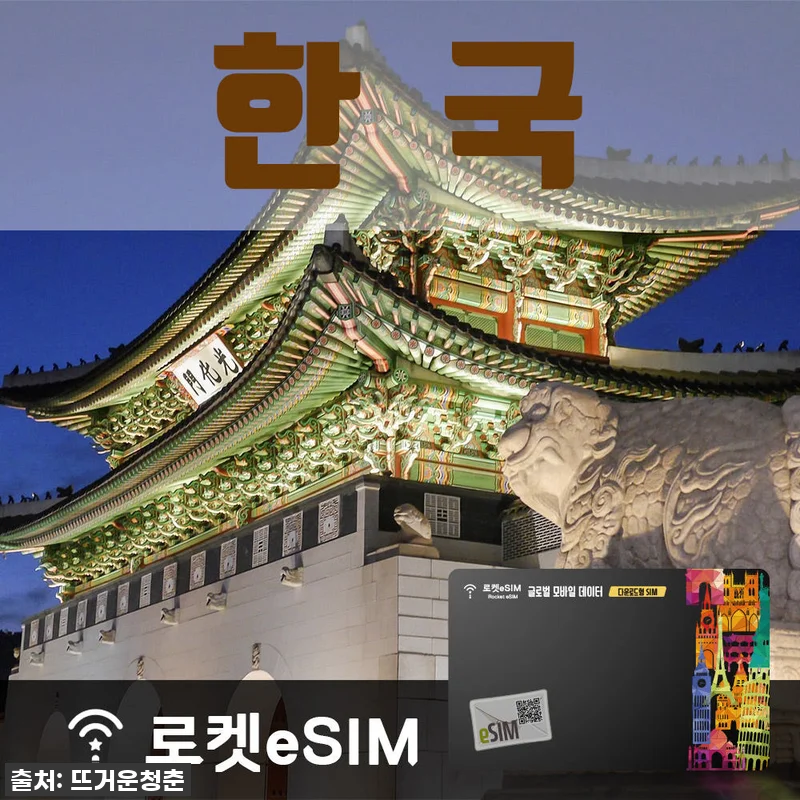 진짜 써보니 대박! 로켓eSIM 한국 관련 이미지 1