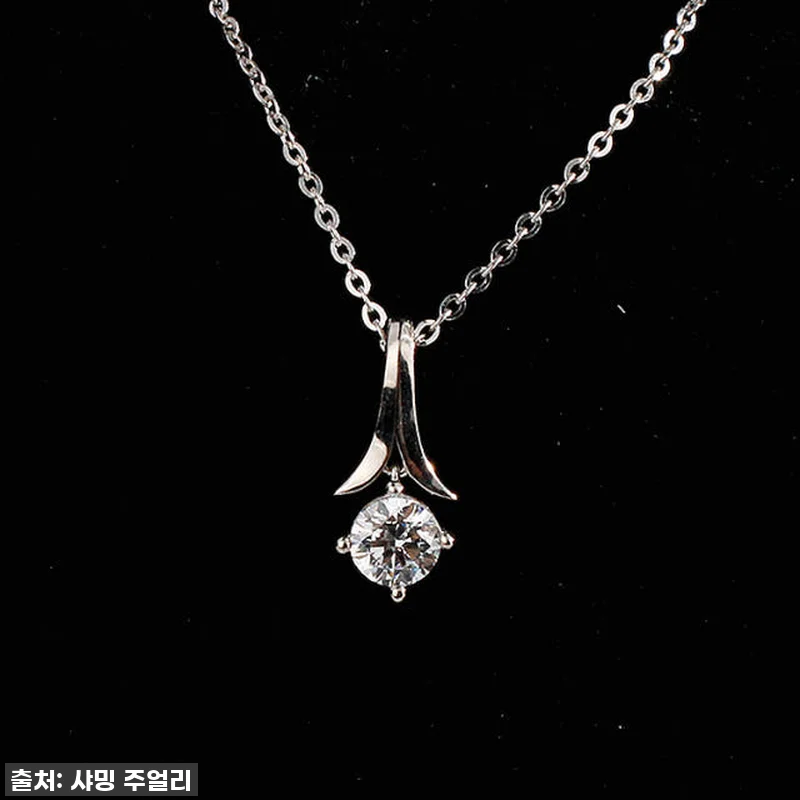 5부 다이아 목걸이 GIA 랩 프로포 관련 이미지 4
