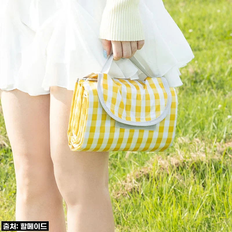 품절임박! '할메이드 방수 피크닉 돗자리' 찐후기! 주말 나들이 필수템 등극!