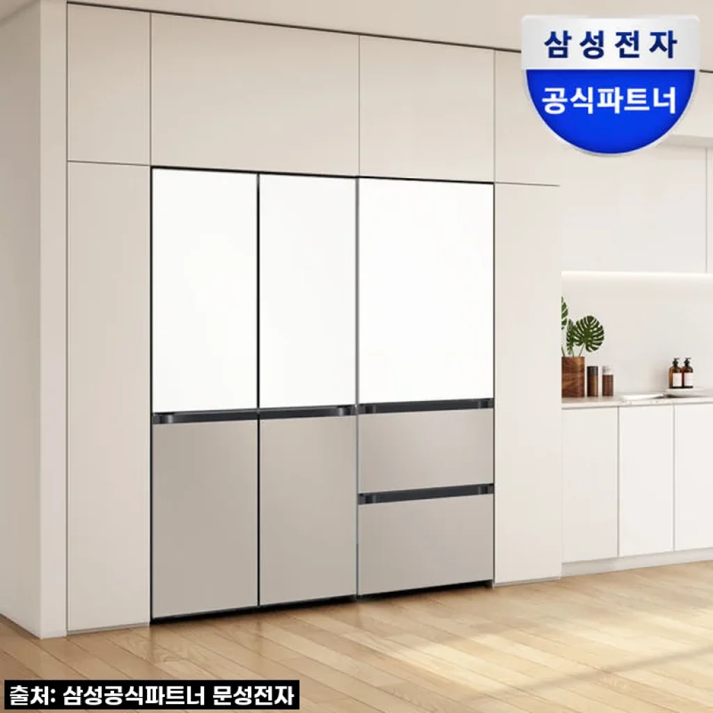 이 가격 실화? 삼성 비스포크 AI 냉장고, 김치냉장고 키친핏으로 주방 인테리어 끝! 한 달 솔직 사용기