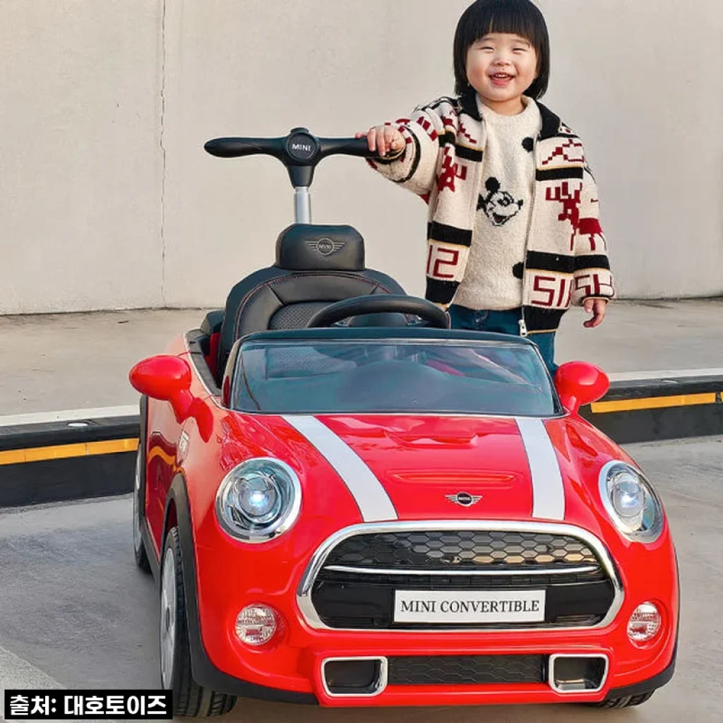 이건 꼭 사세요! 찐 육아맘이 반한 미니쿠퍼 유아 전동푸쉬카, 우리 아기 찐 행복템 등극!