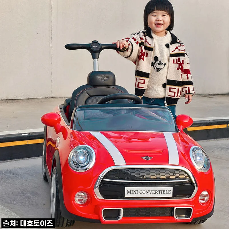 이건 꼭 사세요! 찐 육아맘이 반한 미니쿠퍼 유아 전동푸쉬카, 우리 아기 찐 행복템 등극!