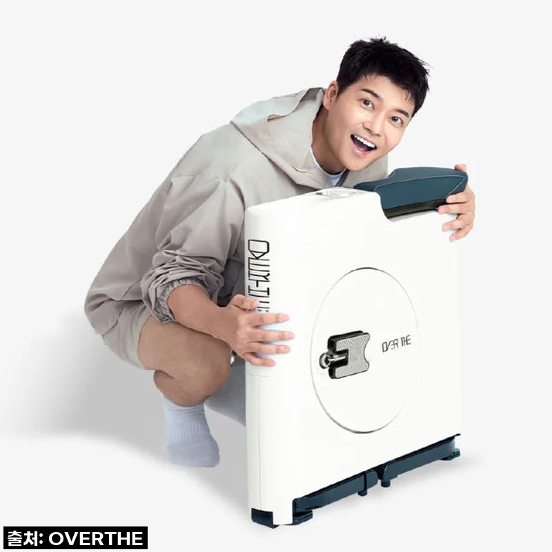 오늘만 이 가격! 접이에 현무 형님도 반한 '오버더바이크' 실내 자전거 솔직 후기!