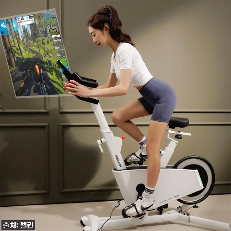 멜킨 실내자전거 G3 폴민 인클라인바 관련 이미지 1