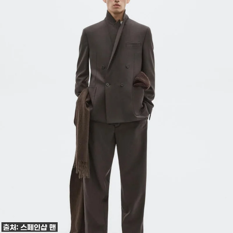 마시모두띠 한정판 더블브레스트 울 수 관련 이미지 1