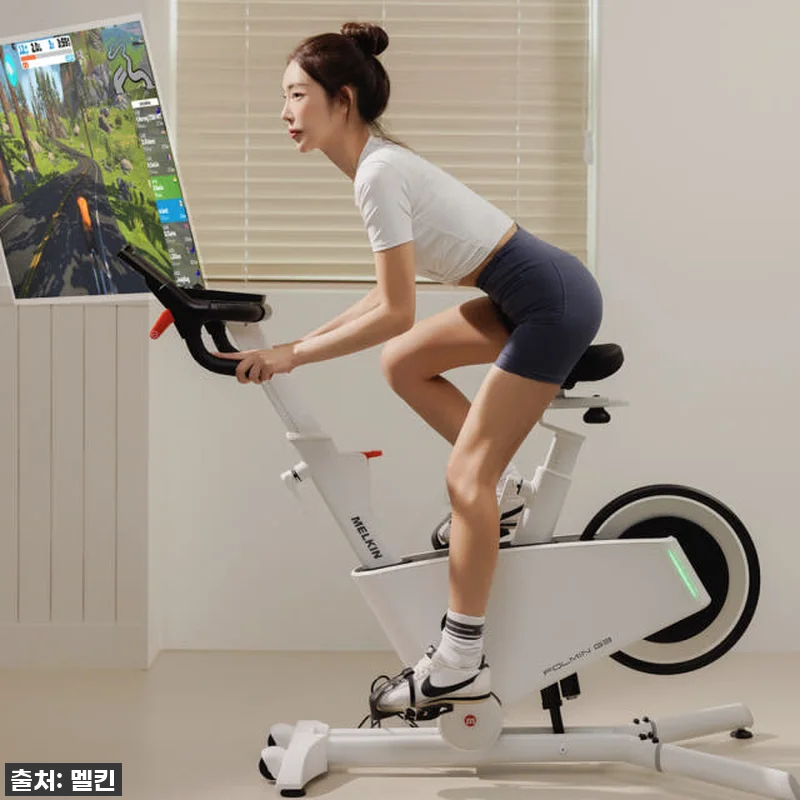 멜킨 실내자전거 G3 폴민 인클라인바 관련 이미지 2