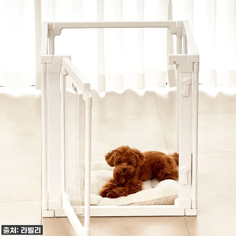 라빌리 확장형 투명 펫룸 강아지울타리 관련 이미지 5
