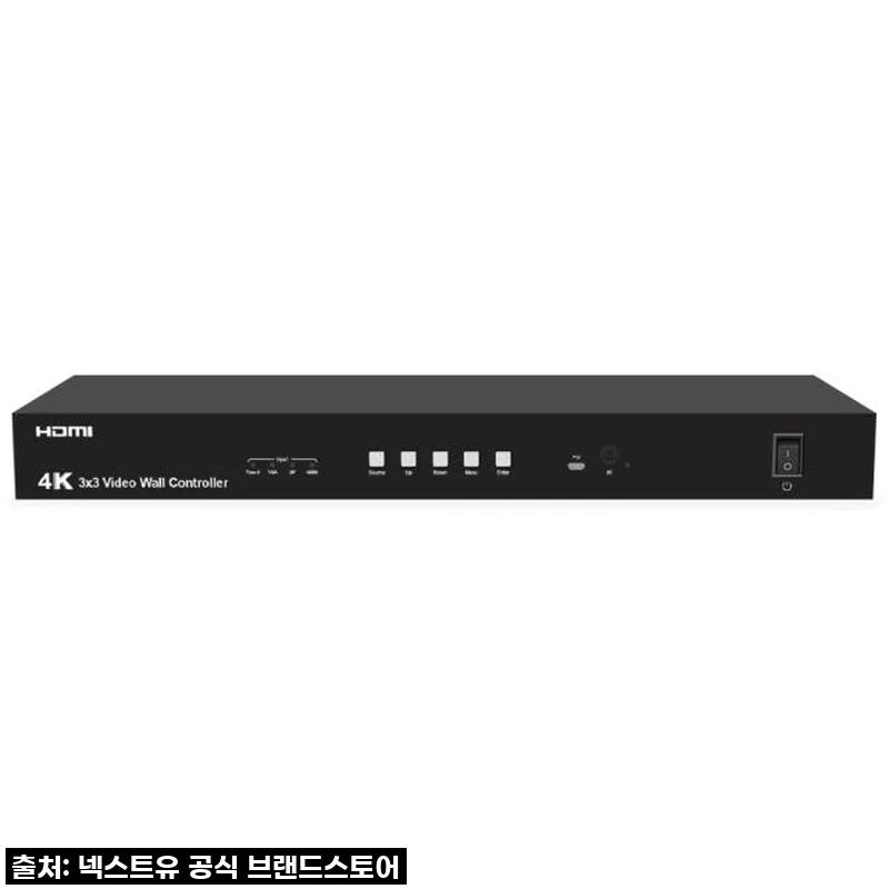 우리 집 미디어룸이 확 달라졌어요! 4K 3X3 멀티비전 비디오 월 컨트롤러 XT1112001 사용 후기
