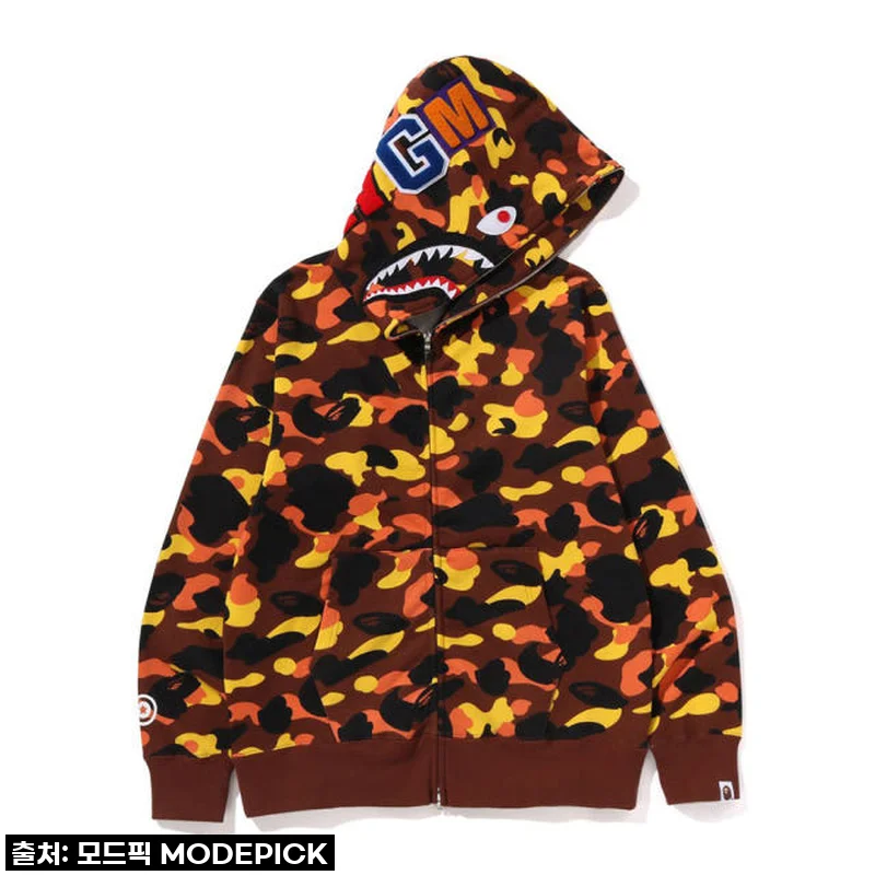 베이프 샤크 후드집업 1ST CAMO SHARK FULL ZIP HOODIE, 드디어 손에 넣었어요! 내돈내산 솔직 후기