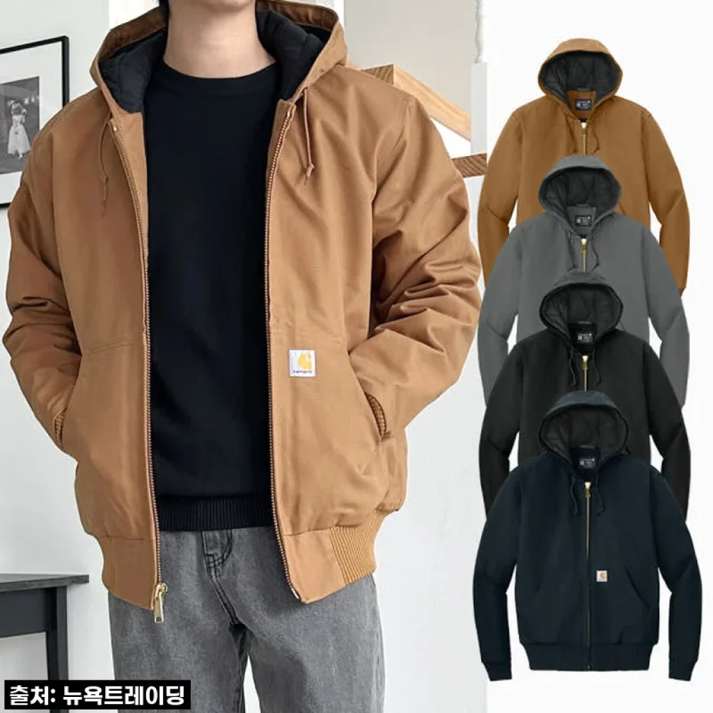 칼하트 덕 액티브 J140 후드 자켓: 겨울 멋쟁이의 필수템! 🧥