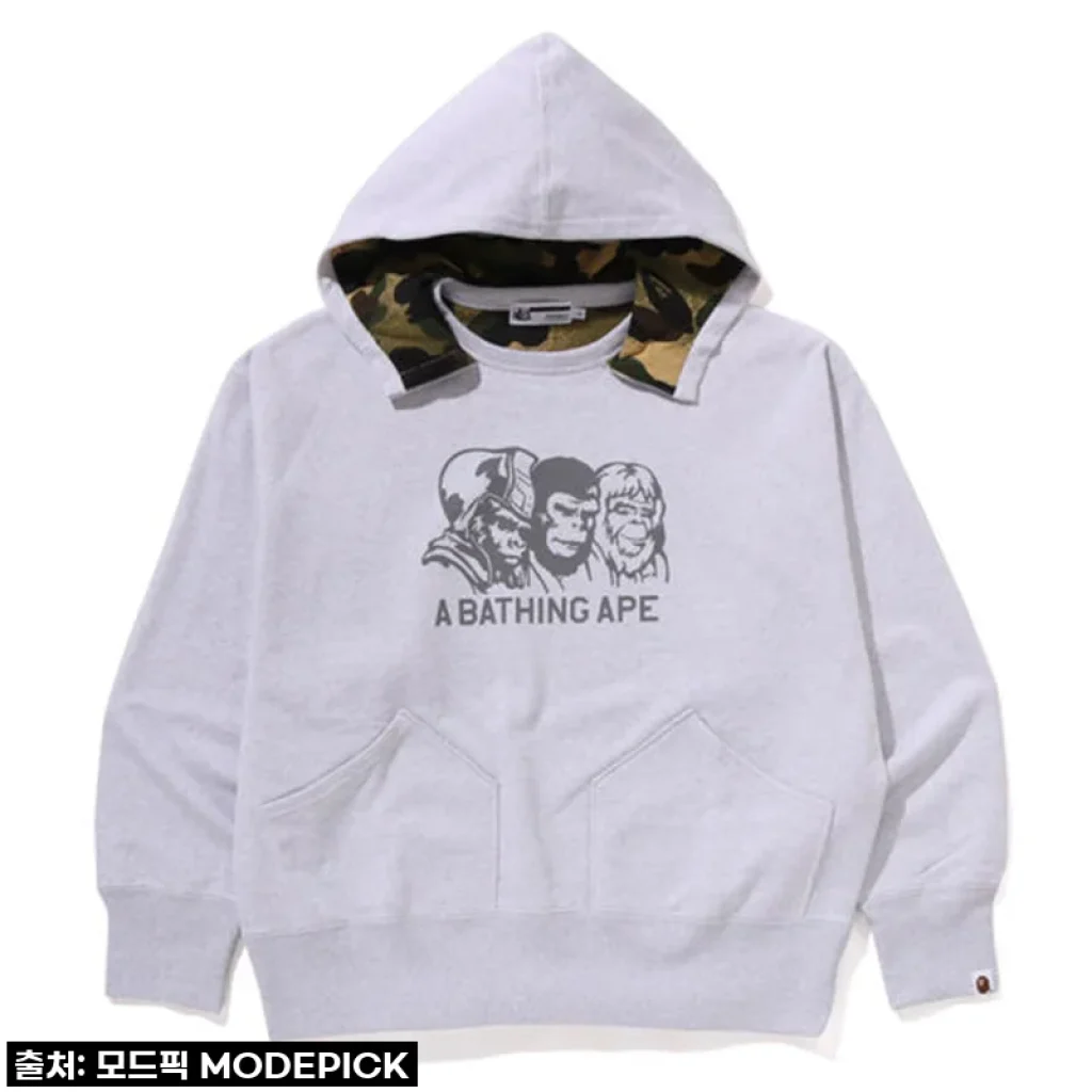 베이프 후드티 A BATHING APE DOUBLE FACE PULLOVER HOODIE 실제 사용 후기