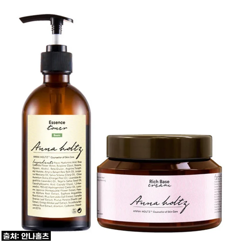 안나홀츠 여성 보습 스킨 300ml & 리치 영양 크림 420g 2종 세트 사용후기