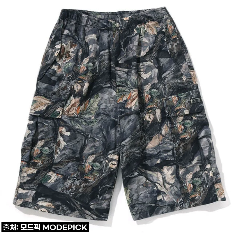 베이프 바지 TREE EDGE CAMO CARGO SHORTS 1L80-153-002 사용후기