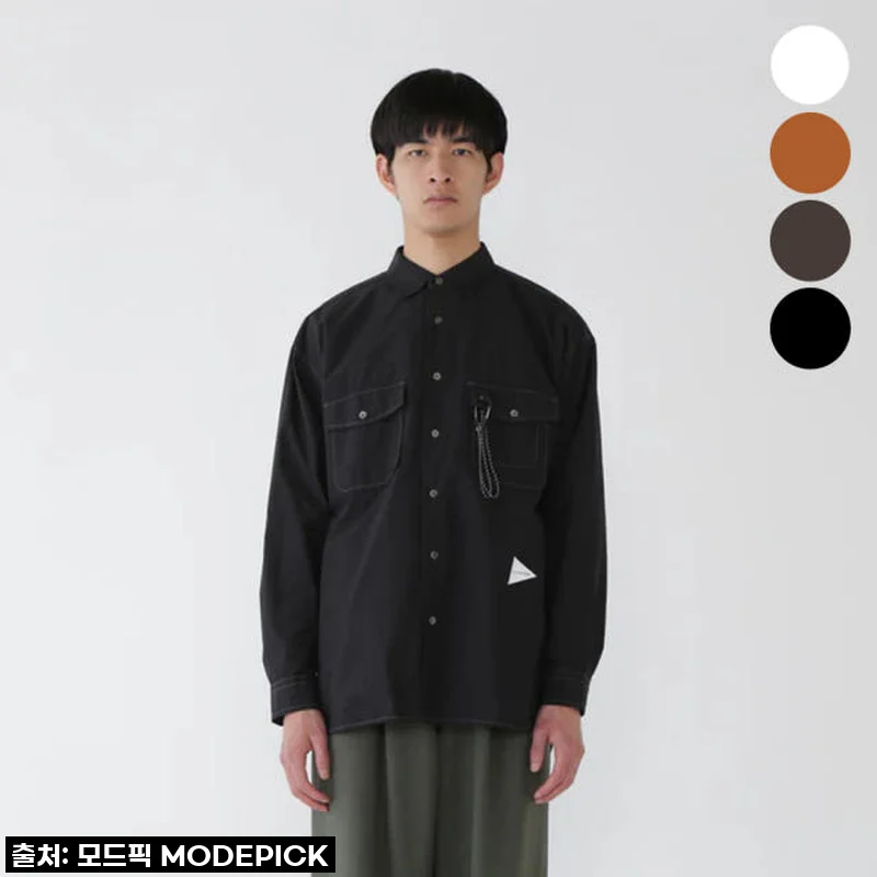 앤드원더 셔츠 CORDURA typewriter LS shirt 긴팔 사용후기