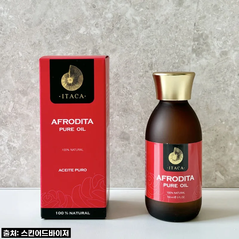 이타카 아프로디타 로즈 오일 150ml 사용후기: 자연의 향과 촉촉함을 경험하다
