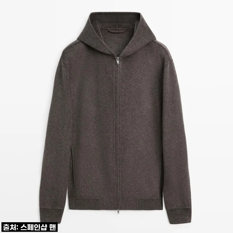 마시모두띠 테크니컬 울블렌드 더블패브릭 후드 집업 2853/381 MINK 사용후기