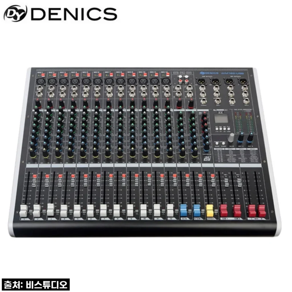 데닉스 DY-WM162USB 파워드 오디오 믹서 사용후기 – 강력한 2000W 출력과 USB 기능의 매력