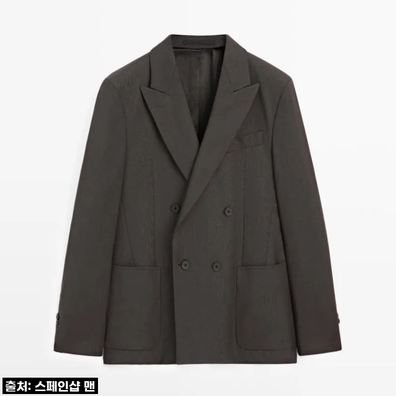 마시모두띠 한정판 더블브레스트 울 수트 블레이저 3570/880 BROWN 사용후기