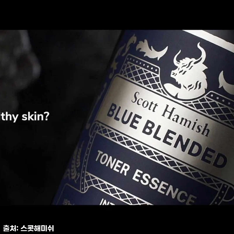 스콧해미쉬 블루 블렌디드 토너 에센스 180ml 남성용 사용후기