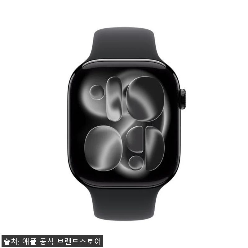 애플워치 11 GPS 제트 블랙 알루 관련 이미지 1