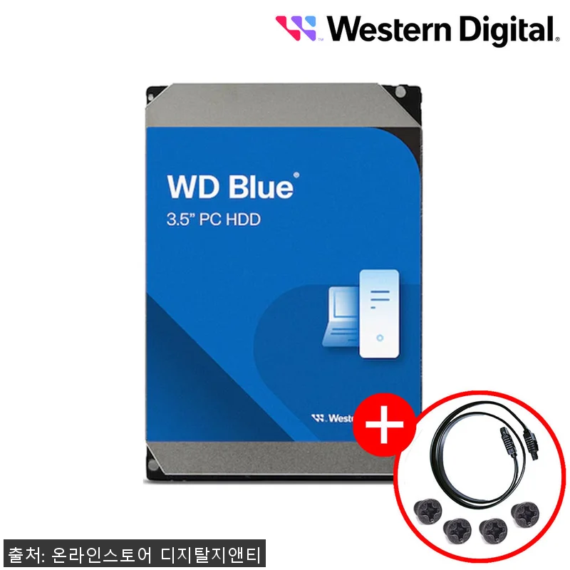 WD80EAAZ WD BLUE HDD 관련 이미지 1