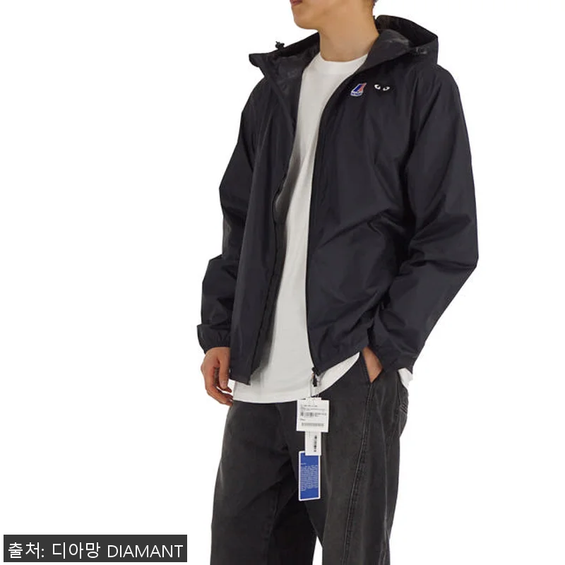 25FW 꼼데가르송 X 까웨 풀 집업 관련 이미지 2
