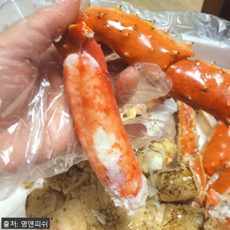 프리미엄 킹크랩 1마리 자숙 러시아 관련 이미지 4