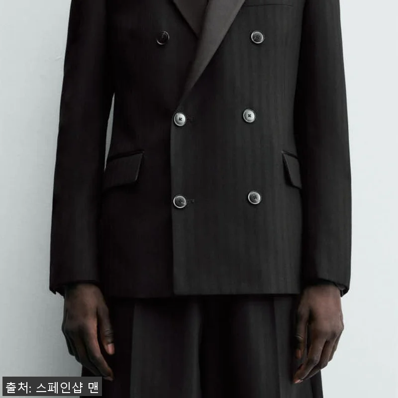 자라 한정판 더블브레스트 울 블레이저 관련 이미지 5