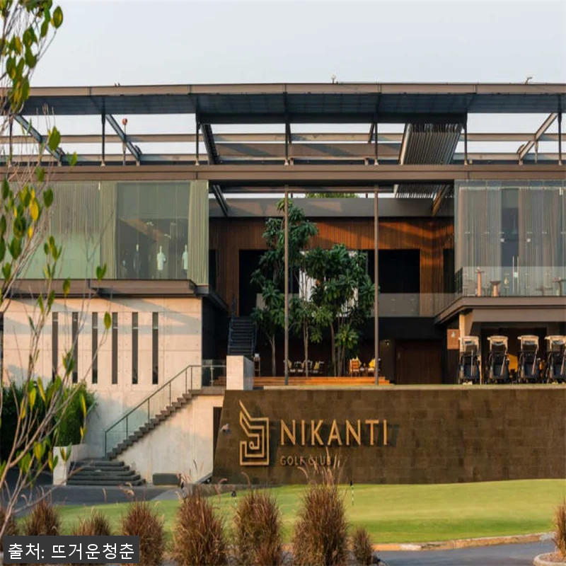 태국 Nikanti 골프 클럽에서 골 관련 이미지 6
