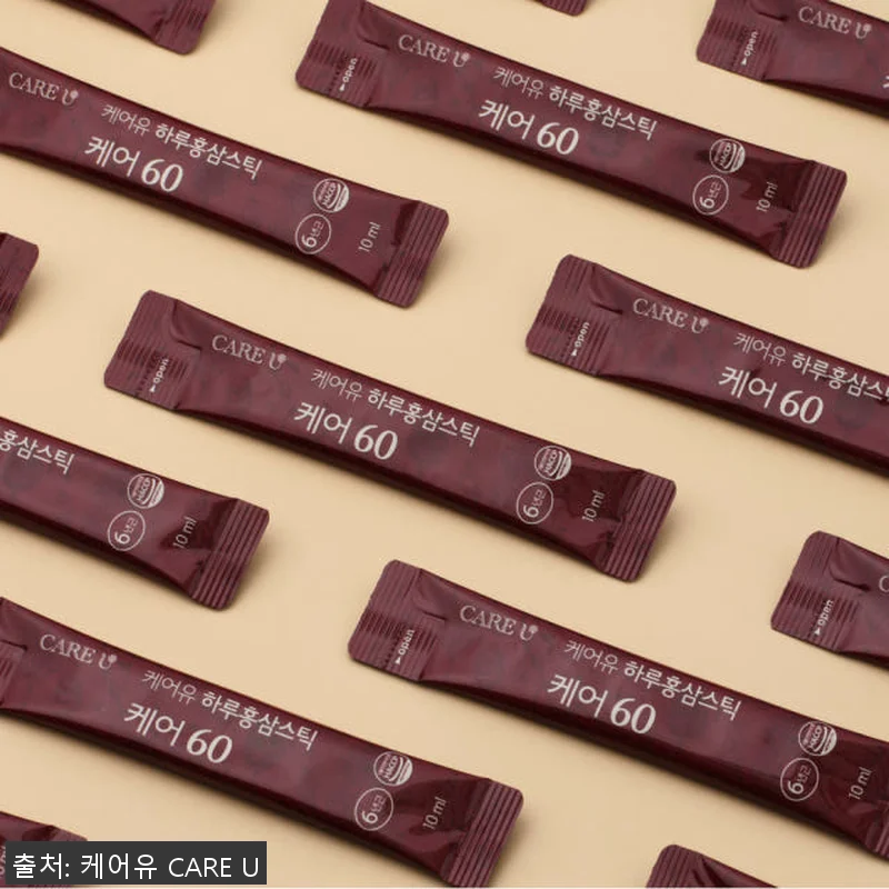 케어유 홍삼스틱 6년근 진세노사이드 관련 이미지 8