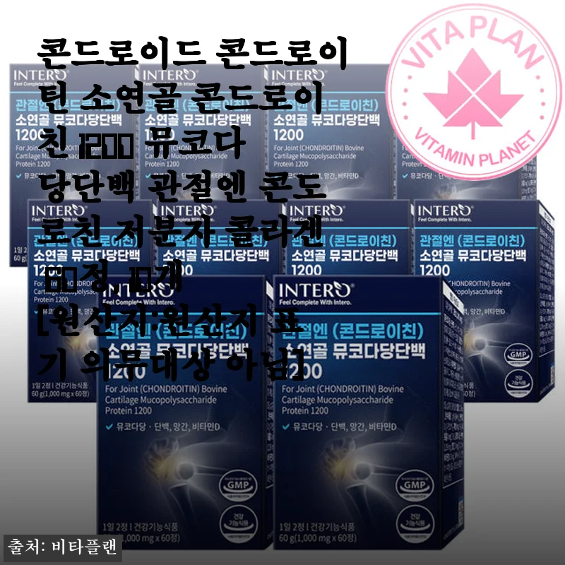 콘드로이드 콘드로이틴 소연골 1200, 꾸준히 섭취하며 느낀 관절 건강 변화