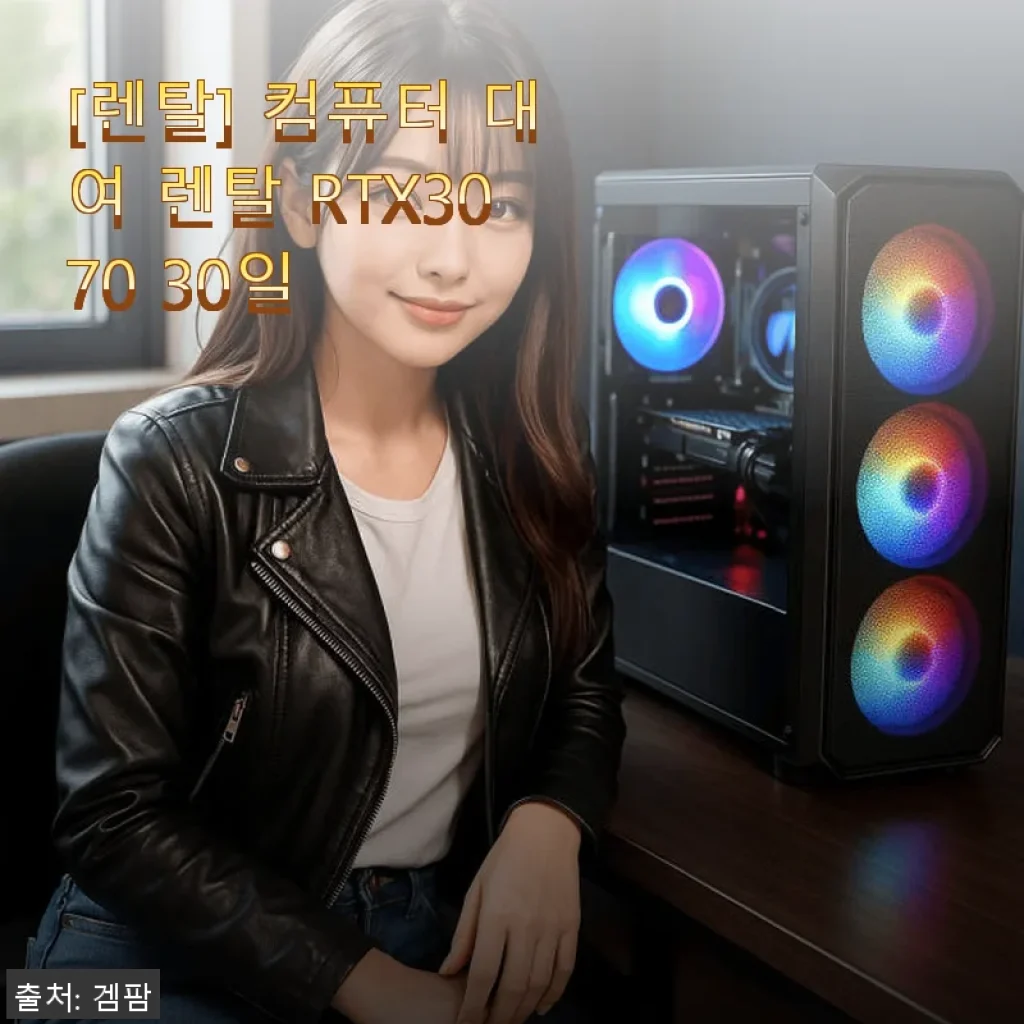 컴퓨터 대여 렌탈 RTX3070 30일 사용후기 – 직접 써보니 만족스러운 선택이었어요
