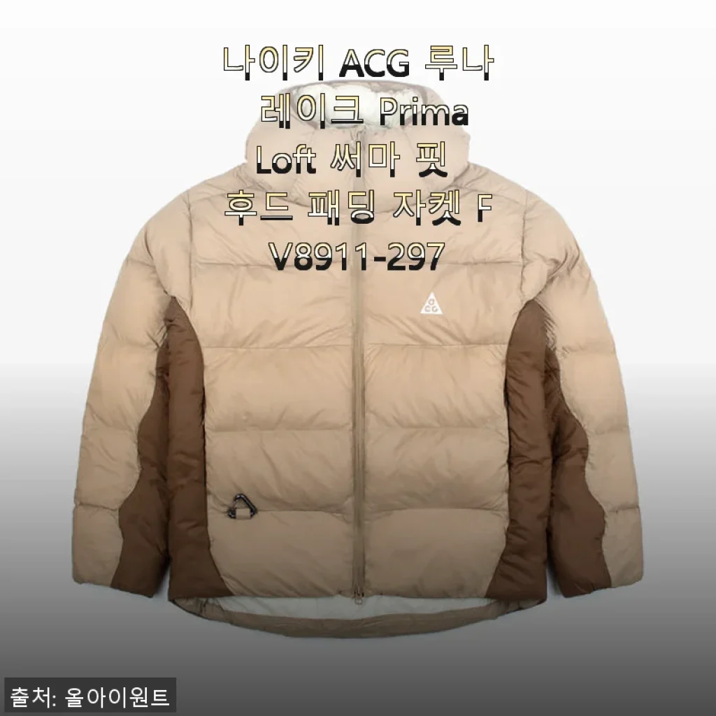 나이키 ACG 루나 레이크 PrimaLoft 써마 핏 후드 패딩 자켓 사용후기