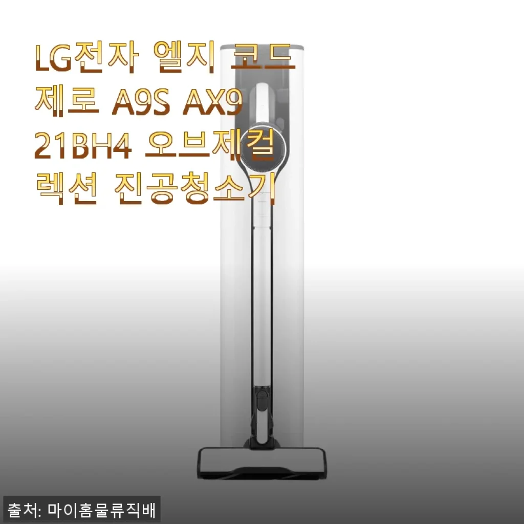 LG전자 엘지 코드제로 A9S AX921BH4 오브제컬렉션 진공청소기 사용후기